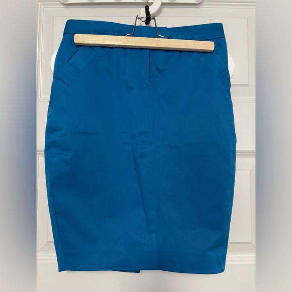 Club Monaco blue pencil skirt - Picture 1 of 3